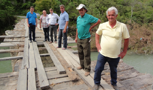 Recuperação da ponte do Craveiro Município de Itaiópolis